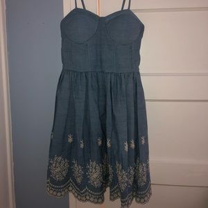 Medium blue summer dress (Never Worn)